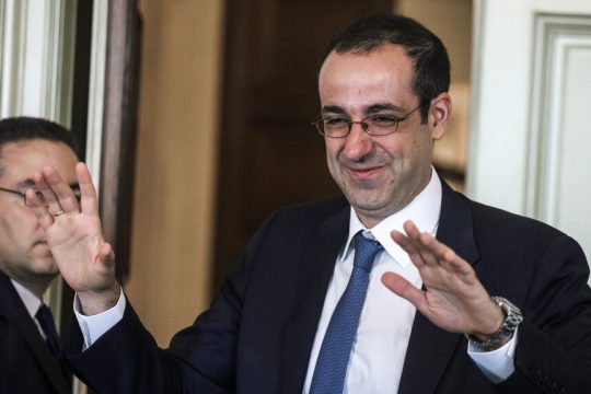 Ο Γρηγόρης Δημητριάδης